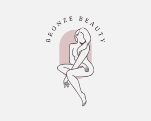 Beauty Nude Female logo design