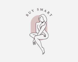 Beauty Nude Female logo design