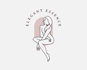 Female - Beauty Nude Female logo design