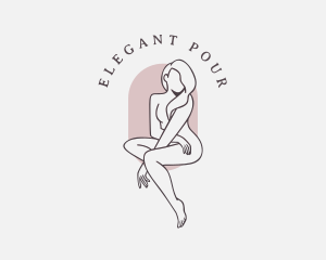 Beauty Nude Female logo design