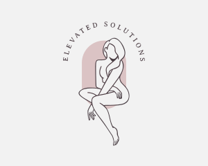 Beauty Nude Female logo design