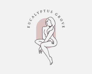 Beauty Nude Female logo design