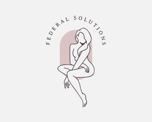 Beauty Nude Female logo design