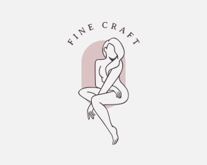 Beauty Nude Female logo design