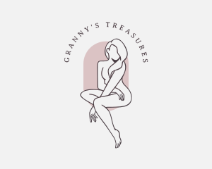 Beauty Nude Female logo design