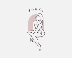 Beauty Nude Female logo design