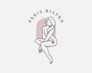 Beauty Nude Female logo design