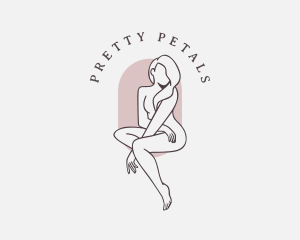 Beauty Nude Female logo design