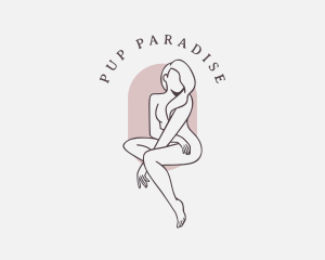 Beauty Nude Female logo design