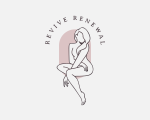 Beauty Nude Female logo design