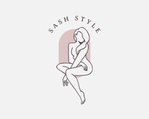 Beauty Nude Female logo design