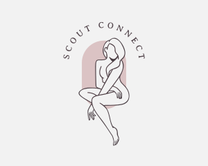 Beauty Nude Female logo design