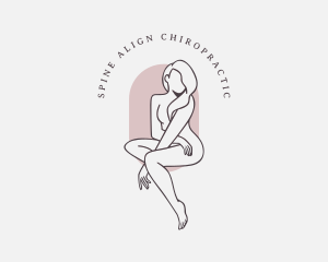 Beauty Nude Female logo design