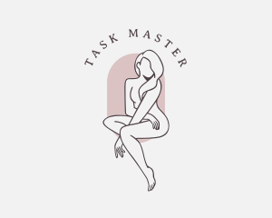 Beauty Nude Female logo design