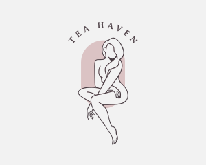 Beauty Nude Female logo design