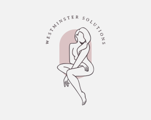 Beauty Nude Female logo design