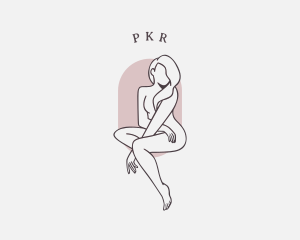 Beauty Nude Female logo design