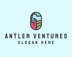 Stained Glass Window logo design