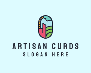 Stained Glass Window logo design