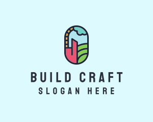 Stained Glass Window logo design