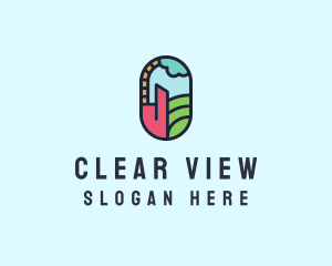 Window - Stained Glass Window logo design