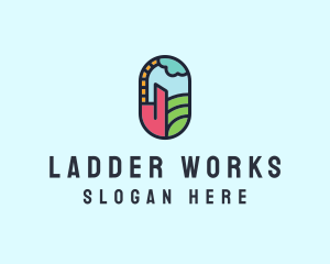 Stained Glass Window logo design