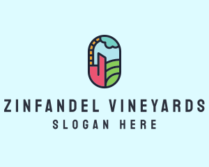 Stained Glass Window logo design