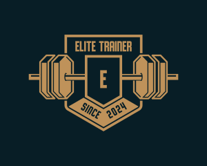 Bodybuilder Gym Training logo design