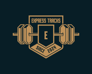 Bodybuilder Gym Training logo design