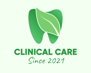 Green Natural Dentist  logo design