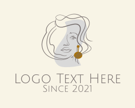 Beauty - Beauty Fashion Earring logo design