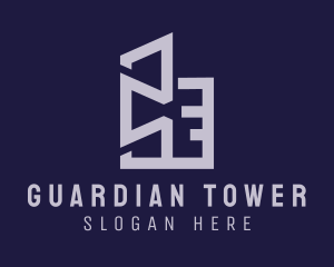 Urban City Skyscraper logo design