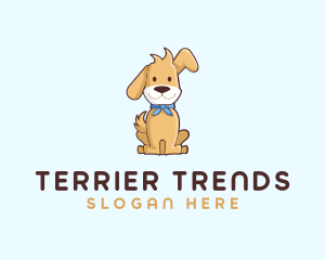 Terrier - Puppy Pet Veterinary logo design