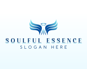 Spiritual - Spiritual Angel Wings logo design