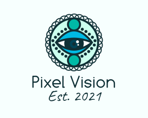 Visual - Mandala Art Eyes logo design