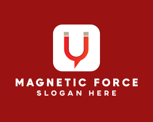 Magnetic App  logo design