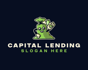 Lending - Cash Money Sack logo design