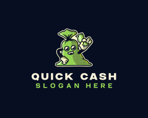 Cash Money Sack logo design