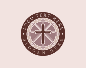 Cross - Holy Church Christianity logo design