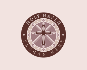 Holy Church Christianity logo design