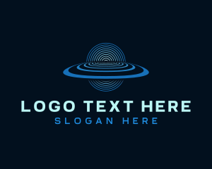 Futuristic - Digital Software Application logo design