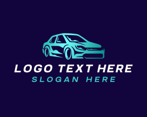 Sedan - Mechanical Car Garage logo design