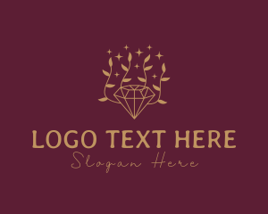 Shiny - Fashion Luxury Diamond logo design