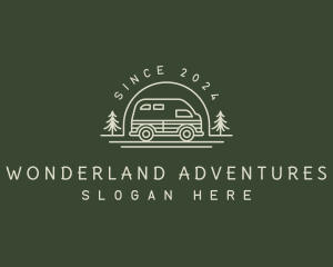 Camper Van Travel logo design