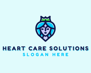 Beautiful Heart Queen logo design