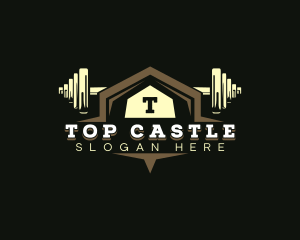 Preparation - Gym Barbell Training logo design