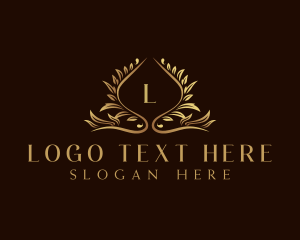 Luxury - Elegant Ornamental Wellness logo design