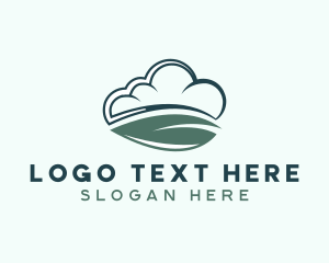 Cotton - Leaf Cloud Park logo design