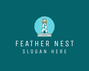 Coast Lighthouse Tower logo design