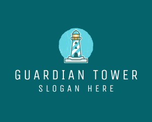 Coast Lighthouse Tower logo design